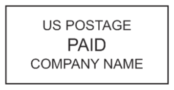 Presorted Standard-Company Mail Stamp PSI-4141